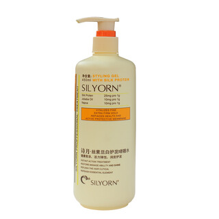 Silyorn styling gel water silk pure white hair care efficiency elastin silk pure white hair care gel water 420g