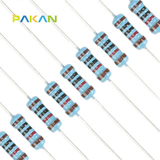 Pakan 1/2w precision resistor 0.5w color ring resistor metal film resistor 0.5w 3.9k accuracy 1% (100 pieces)