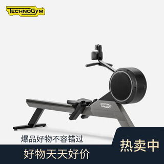 Technogym indoor sports rowing machine wind resistance magnetic rowing skillrow gray