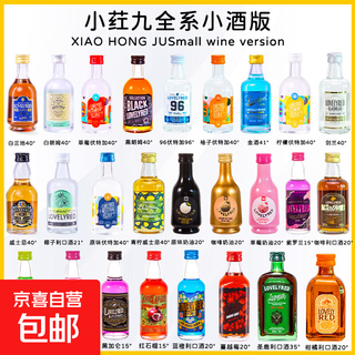 小荭九便利店调酒小瓶装微醺小瓶洋酒伏特加基酒DIY鸡尾酒 菜鸟局【10瓶*50ML】上头指数29%