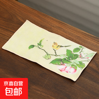 Water-absorbent thickened tea towel, tea cloth, tea set, tea table towel, coffee table, tea cup, tablecloth, rag, tea mat, tea table special accessories, xishang branch 16.5 width*30.5cm length