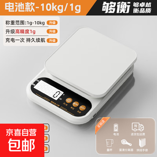 Goheng kitchen scale electronic scale household small precision electronic scale high-precision food scale baking scale weighing 0.1g battery 10kg/1g