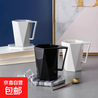 Creative mouthwash cup for home brushing plastic water cup european-style dental cylinder simple toothbrush cup couple black 330ml 2 pieces