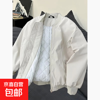 American short ma1 flight jacket cotton jacket men's autumn and winter thickened cleanfit jacket baseball uniform 10609-0799a khaki cotton style l recommended 115-140jin jin equals 0.5 kg