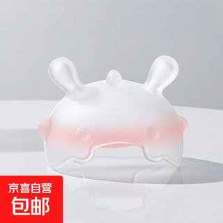 Teething stick for infants aged 3 months and 6 months can be boiled and sterilized by high temperature. soothing teether pink.