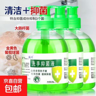 Hot-selling daily product longsheng antibacterial hand sanitizer 500ml antibacterial moisturizing hand sanitizer with long-lasting fragrance aloe vera antibacterial hand sanitizer 3 bottles
