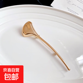 European and american ins metal leaf brooch, new personalized high-end suit pin, fashionable, exquisite and versatile chest accessories, brooch - gold