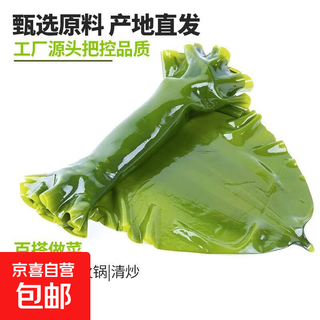 盐渍整颗海带包饭专用新鲜加厚一整箱商用批发辽宁大连海带饭包 整颗海带净重5斤【1级绿】