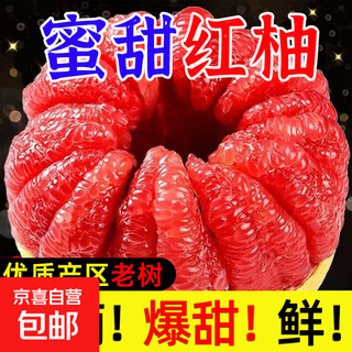 Yichang red heart honey pomelo fresh fruit pomelo red heart honey pomelo 2-3 jin jin is equal to 0.5 kg (1 piece)
