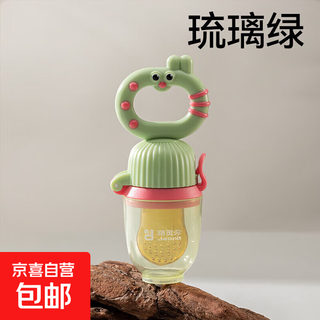 Elf rabbit baby rotating bite bag to eat fruit and food supplementary food cleaner rabbit glaze green-3 bite bags 1 pack no specifications