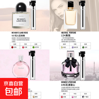 Big brand replacement perfume sample black crow powder meets azure reversal paris women's set perfume small women's fragrance four pack 2ml
