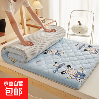 Milk velvet children's mattress kindergarten nap nap pad soft cushion single student dormitory mattress letaolan 1.0*1.8m (thick 5cm)
