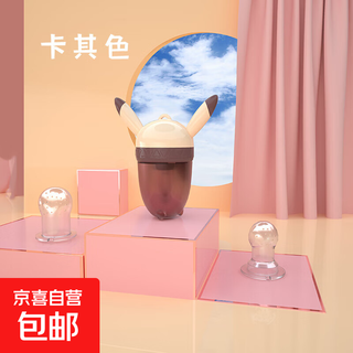 Baby bite bag, bite bag, baby food supplement, fruit and vegetable snack, fruit artifact, fruit puree, molar stick, teether, khaki color, 3 pieces