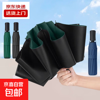 Hot selling millions of manual folding uv vinyl sun protection sunshade rain or shine umbrella manual 7-bone solid color umbrella random without glue