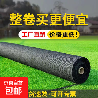 Simulated lawn canopy silencer mat silent mat lawn anti-drip iron roof balcony air conditioner outdoor unit silent 2 cm encrypted silencer grass (2 meters wide * 2 meters long)
