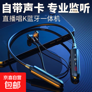 The new live broadcast sound card comes with 48votg mobile computer douyin kuaishou anchor karaoke recording professional sound card professional karaoke version + built-in sound card
