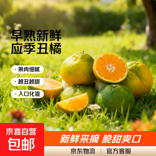 高山丑橘丑八怪当季新鲜薄皮水果橘子整箱包邮 带箱2斤装