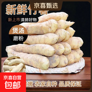 Guangdong bamboo potato farm's seasonal freshly dug arrowroot soup hot pot ingredients net weight 3jin jin is equal to 0.5kg zhongguo (nourishing soup, fried or roasted)