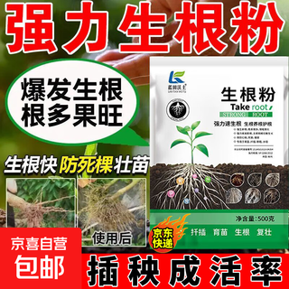 Powerful rooting powder rapid rooting and seedling strengthening agent rooting powder rapid rooting powerful rooting liquid rooting powder for transplanting rooting powder 1 jin jin is equal to 0.5 kg, 1 pack