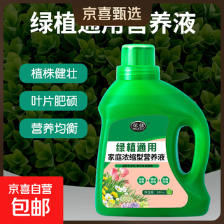 Plant universal nutrient solution for household flowers, green dill, rich bamboo, hydroponic potted money tree liquid flower fertilizer, universal special concentrated nutrient solution 500ml*1 bottle
