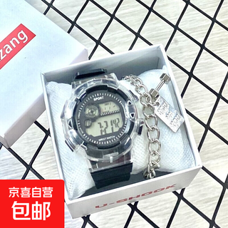 Unicorn watch female ins high-looking primary and secondary school children multi-functional luminous waterproof electronic watch male handsome sports style-black electronic watch single watch