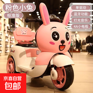 Children's birthday gift girl toy 3-5 years old educational girl boy princess internet celebrity early education for three years and above pink bunny + small battery + single driver bluetooth music early education light