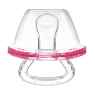 Little potato baby pacifier 0-6 sleeping soft all-in-one baby 6-18 silicone chewable oral desire toy cherry red 0-6 months 1 pack