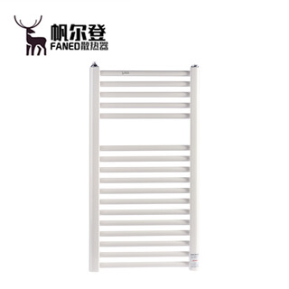 Fanerden bathroom radiator bathroom wall-mounted low carbon steel small basket radiator round tube flat plate 800*400 medium round tube flat white 400mm*600mm 400*800