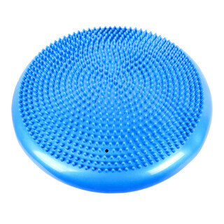 Huasimeng yoga air cushion balance cushion sensory rehabilitation training children's balance plate semi-circle beginner massage ball ankle exercise blue