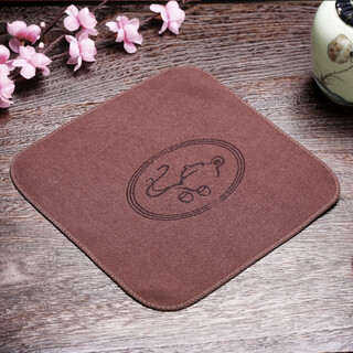 Rongcheng tea towel tea cloth tea towel cloth absorbent thickened pot towel tea towel pad bubble tea towel tea ceremony kung fu tea set accessories tea cloth square small tea towel