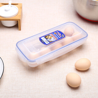 Lock&lock plastic crisper egg carton storage box refrigerator storage box can hold 10 eggs