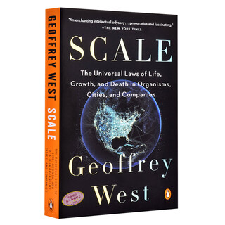 规模：复杂世界的简单法则 英文原版 Scale  王小川、万维钢、尼尔·弗格森等联名推荐