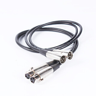 Depusheng xlr audio signal cable xlr male and female mixer connected to power amplifier cable