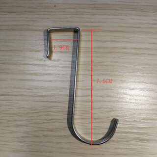 Haolishi kitchen rack hook j hook s hook kitchen rack hook kitchen supplies hook large flat hook