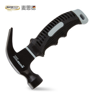 Masterproof small claw hammer hammer household hammer multi-functional nail hammer car safety hammer woodworking hammer claw hammer 8oz mini claw hammer german din standard