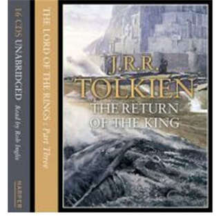 English original cd the lord of the rings part three the return of the king return of the king tolkien science fiction classic