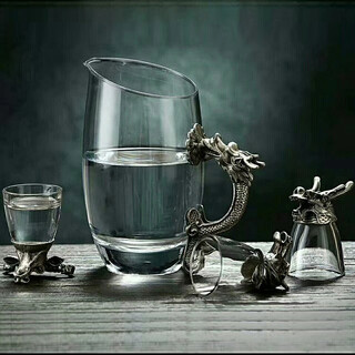 12 zodiac wine glasses and wine utensils & gifts for elders, leaders, friends, husbands, teachers, birthdays, customer gifts, customized father’s dragon boat festival, mid-autumn festival, teachers, new year and spring festival company corporate gifts, 12 zodiac cups & wine dividers, customized paper gift boxes (tin color)