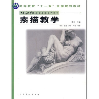 [正版书籍] 中央美术学院造型基础系列教材：素描教学 袁元 人民美术出版社 正版旧图书 原版旧书籍 可团购 可开发票