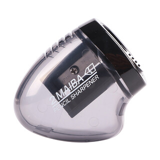 Japan imported kutsuwa stad pencil sharpener, pencil sharpener, student pen planer, double blade sharpening at the same time, fast sharp rs021bk gray