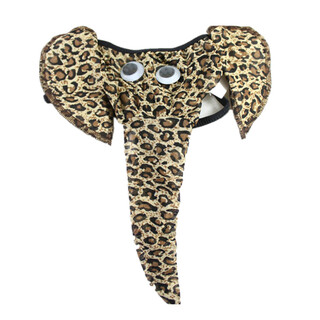 Private men's sexy underwear, role play, tempting nose cover, one size fits all, 160jin jin equals 0.5kg, within, leopard print style