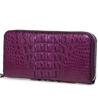 Vtv v.v.brown women's wallet crocodile leather clutch wallet women's trendy women's clutch bag gift birthday gift purple