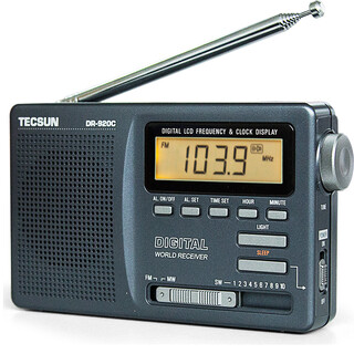 Tecsun 920c radio for the elderly, full-band portable clock-controlled digital display, dedicated broadcast semiconductor for cet-4 and cet-6 exams, english listening, college entrance examination