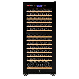 Okoer ake-168 red wine cabinet refrigerated wine cabinet home wine cabinet constant temperature wine cabinet vertical 1.8 meters 165 bottles full layer + hidden handle