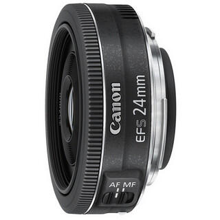 Canon ef-s 24mm f/2.8 stm slr lens