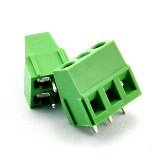 Taotimeclub screw pcb terminal block kf128-2p dg128 5.0mm 3p