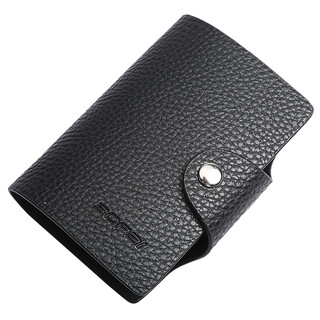 Bopai card holder bank card holder multi-card slot business card holder black 716-005861