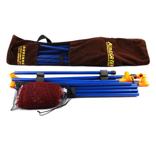 Kuangshen badminton net frame removable portable badminton net frame posts 6.1m ks1059