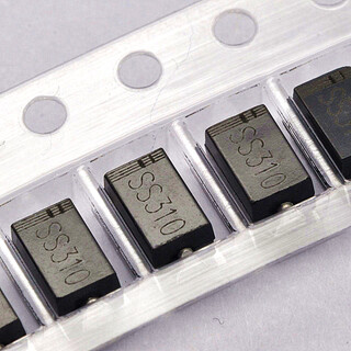 Taotimeclub smd ss310 sr3100 3a/100v schottky diodes 10 pieces