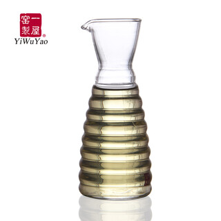 One-house kiln japanese-style wine warmer wine dispenser hot wine warm wine small scalding wine jug pouring wine jug glass household wine set small size 120ml