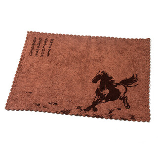 Porcelain brand tea set, tea set, tea towel, thickened cotton, highly absorbent and insulated tea towel, tea ceremony accessories, ma dao success - brown 40*30cm